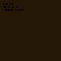 #251706 - Cannon Black Color Image